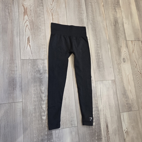 Gymshark Vital Seamless Charcoal High-Waisted Leggings - Picture 15 of 15